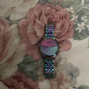Armitron Iridescent Stainless Steel color changing Watch